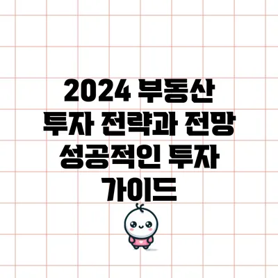 2024 부동산 투자 전략과 전망: 성공적인 투자 가이드