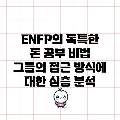 ENFP의 독특한 돈 공부 비법: 그들의 접근 방식에 대한 심층 분석