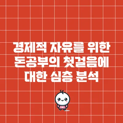 경제적 자유를 위한 돈공부의 첫걸음에 대한 심층 분석