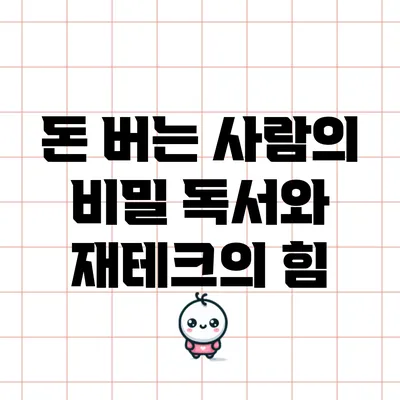 돈 버는 사람의 비밀: 독서와 재테크의 힘
