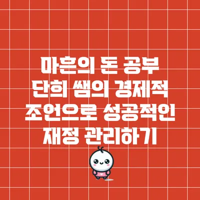 마흔의 돈 공부: 단희 쌤의 경제적 조언으로 성공적인 재정 관리하기