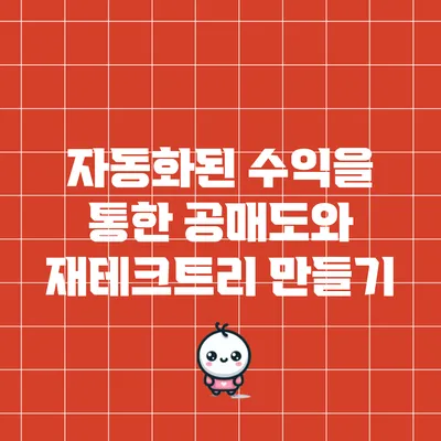 자동화된 수익을 통한 공매도와 재테크트리 만들기