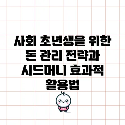 사회 초년생을 위한 돈 관리 전략과 시드머니 효과적 활용법