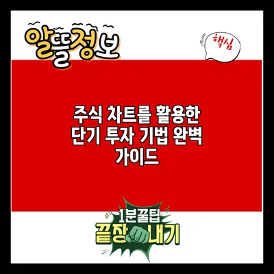 주식 차트를 활용한 단기 투자 기법 완벽 가이드