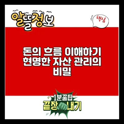 돈의 흐름 이해하기: 현명한 자산 관리의 비밀