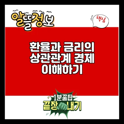 환율과 금리의 상관관계: 경제 이해하기